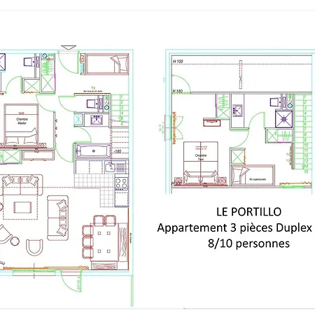 Le Portillo - Piscine - 3 Pieces Pour 10 Personnes Mae-4853